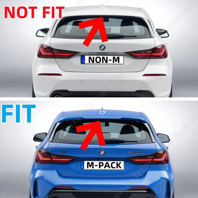 Becquet de Toit BMW Série 1 F40 2019-2024 - vue arrière - Becquet Voiture