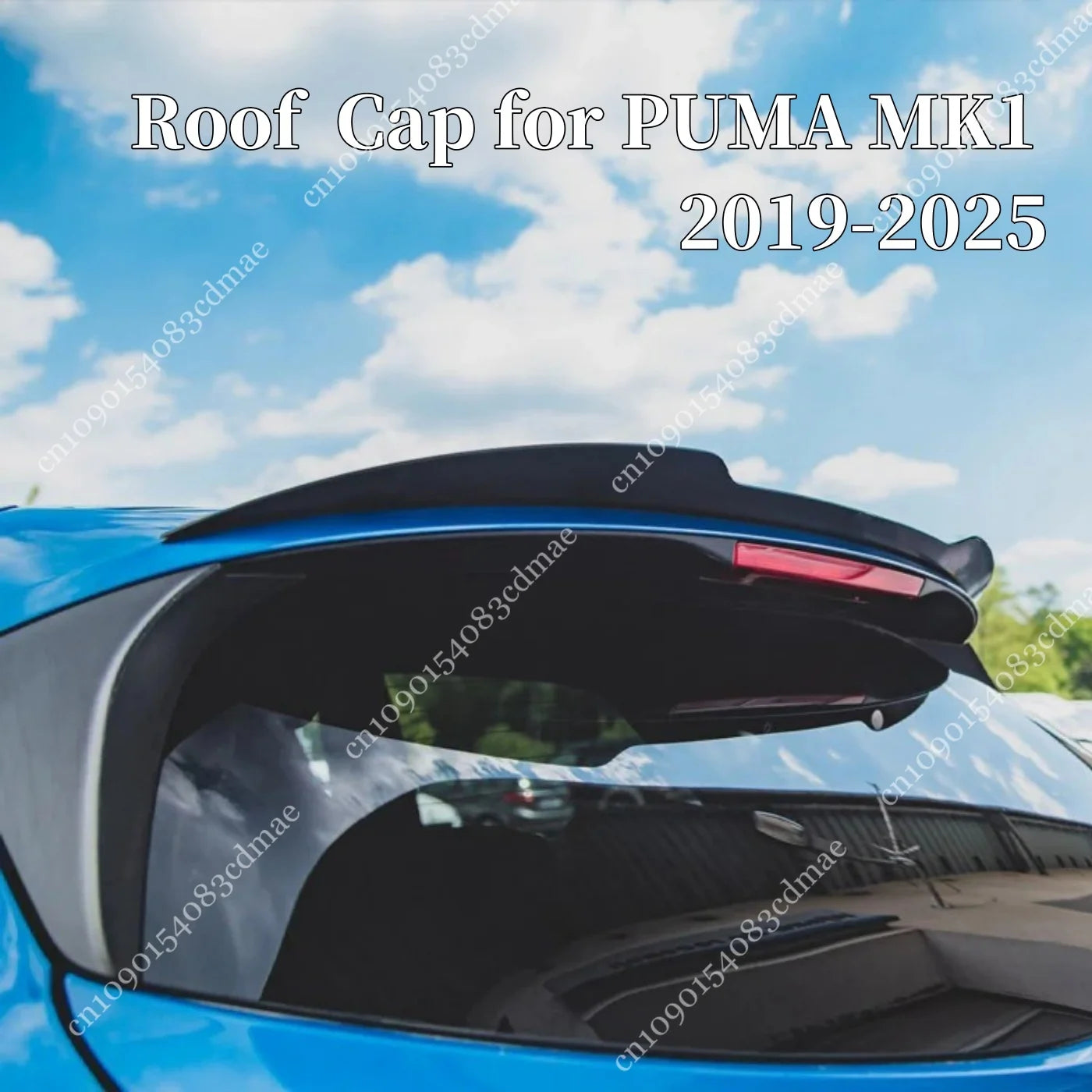 Becquet de Toit Ford Puma MK1 2019-2023 - vue de face - Becquet Voiture