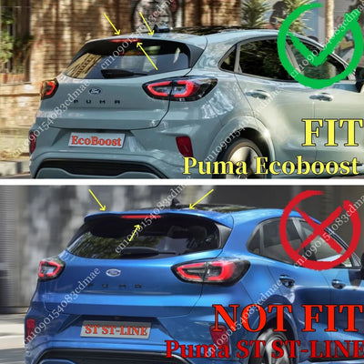 Becquet de Toit Ford Puma MK1 2019-2023 - vue de profil - Becquet Voiture