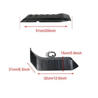 Becquet de Toit Jeep Wrangler JK JL 2007-2023 - packshot studio - Becquet Voiture