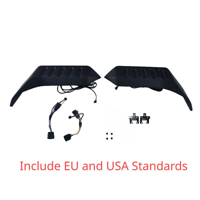 Becquet de Toit Jeep Wrangler JK JL 2007-2023 - vue rapprochée - Becquet Voiture