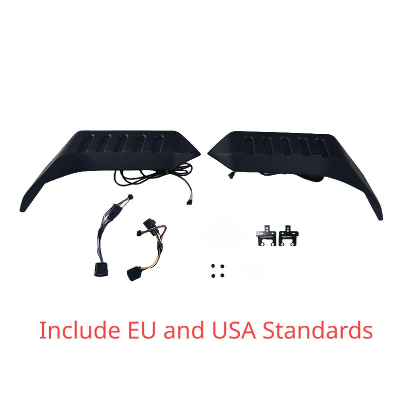Becquet de Toit Jeep Wrangler JK JL 2007-2023 - vue rapprochée - Becquet Voiture