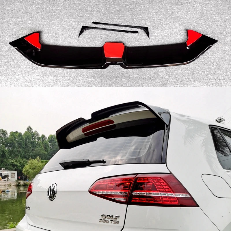 Becquet de Toit Oettinger Volkswagen Golf 7 2014-2019 - vue de face - Becquet Voiture