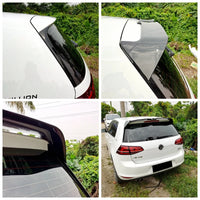 Becquet de Toit Oettinger Volkswagen Golf 7 2014-2019 - vue de trois-quarts - Becquet Voiture