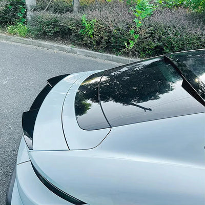 Becquet de Toit Porsche Taycan 2019-2024 Carbone - installé sur véhicule - Becquet Voiture