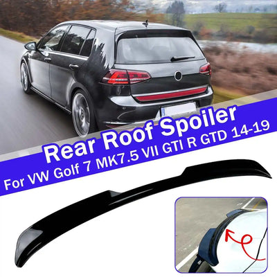 Becquet de Toit Volkswagen Golf 7 MK7.5 GTI R 2014-2019 - détail du montage - Becquet Voiture