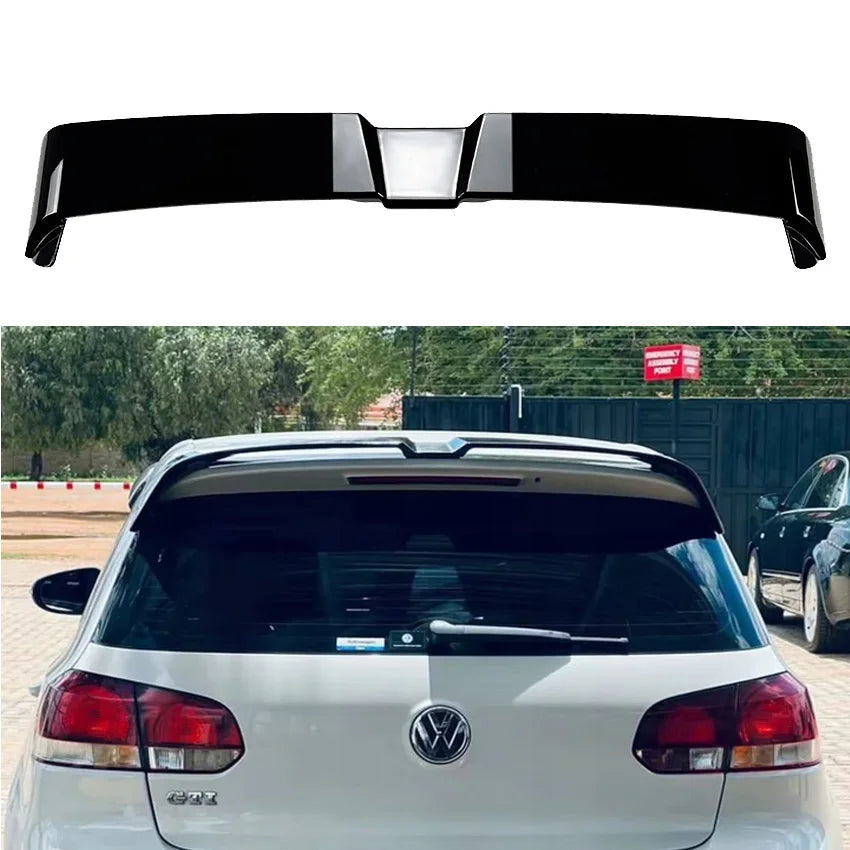 Becquet de Toit VW Golf 6 MK6 GTI R 2008-2013 - vue de face - Becquet Voiture