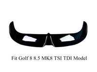 Becquet de Toit VW Golf 8 MK8 2019-2024 - vue de dessus - Becquet Voiture