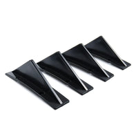 Universal Car Rear Diffuser Tip (Pack of 4) - fitted on vehicle - Becquet Voiture