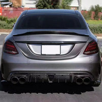 Becquet Diffuseur Mercedes Classe C W205 C63 AMG - vue arrière - Becquet Voiture