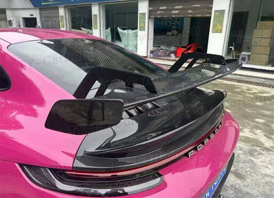 Becquet Dry Carbon Porsche 911 992 Ducktail 2019+ - installé sur véhicule - Becquet Voiture
