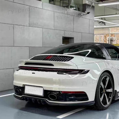 Becquet Dry Carbon Porsche 911 992 Ducktail 2019+ - vue de profil - Becquet Voiture