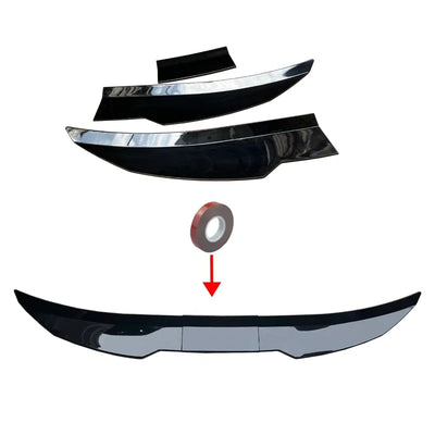 Becquet Ducktail Mercedes Classe S W221 2008-2013 - installé sur véhicule - Becquet Voiture