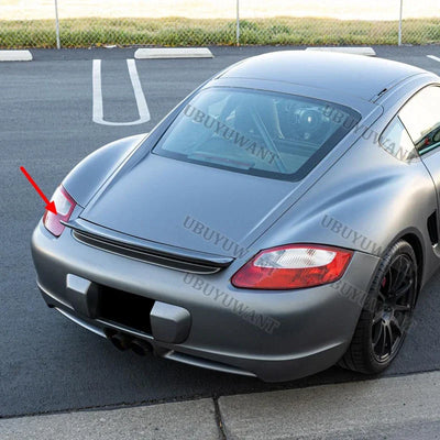 Becquet Ducktail Porsche 987 Cayman Coupé 2005-2012 Carbone - vue de profil - Becquet Voiture