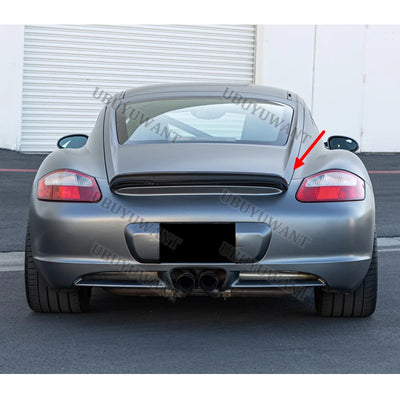 Becquet Ducktail Porsche 987 Cayman Coupé 2005-2012 Carbone - vue rapprochée 2 - Becquet Voiture