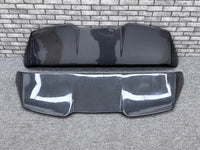 Becquet Fibre Carbone Porsche Cayenne 9Y0 2018-2024 - vue de dessus - Becquet Voiture