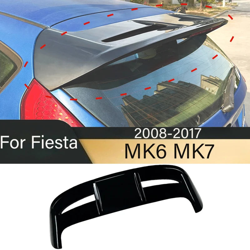 Becquet Ford Fiesta MK6 MK7 2008-2017 Standard - vue de face - Becquet Voiture