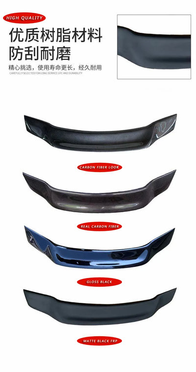 Becquet Ford Mondeo Fusion 2013-2017 Carbone - détail du montage - Becquet Voiture