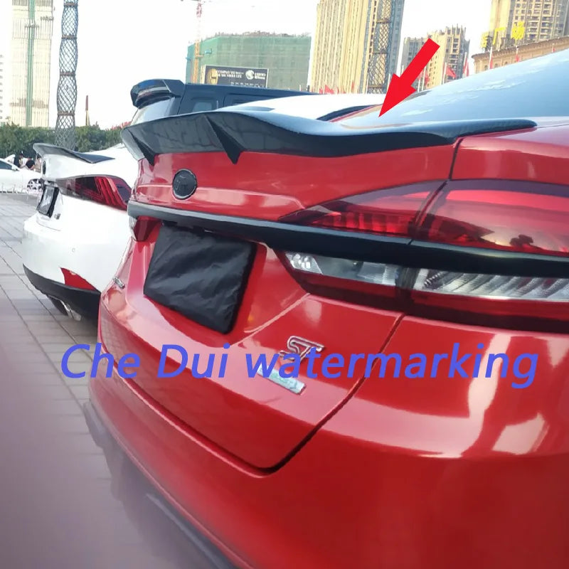 Becquet Ford Mondeo Fusion 2013-2017 Carbone - installé sur véhicule - Becquet Voiture