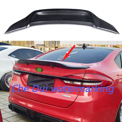 Becquet Ford Mondeo Fusion 2013-2017 Carbone - vue arrière - Becquet Voiture