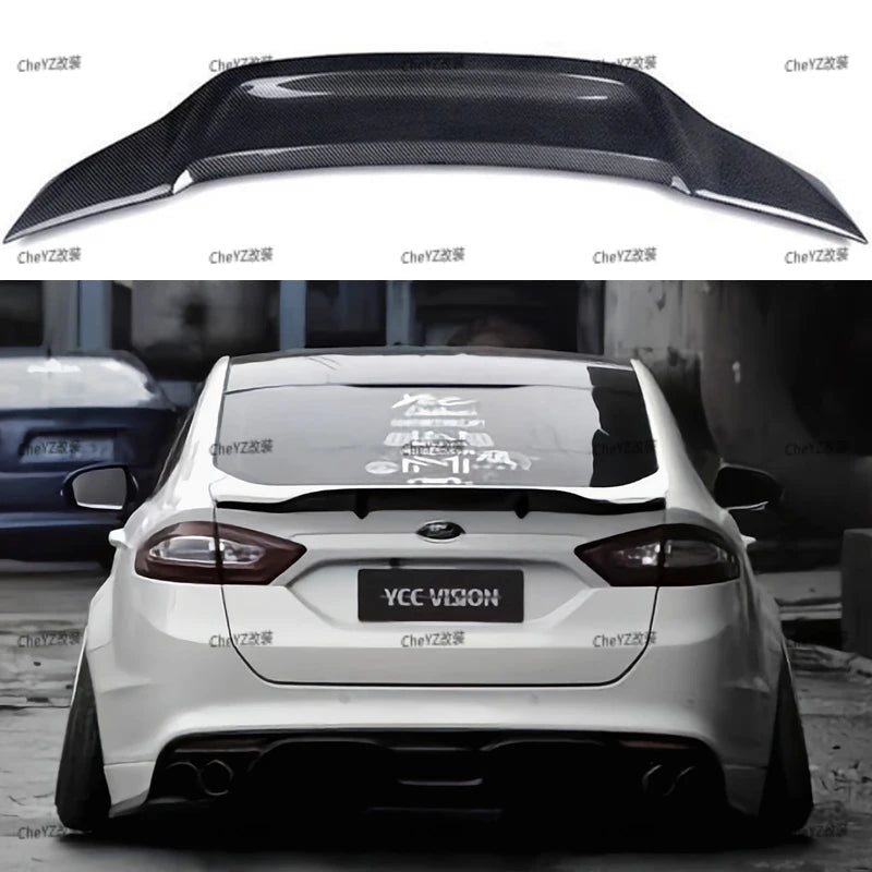 Becquet Ford Mondeo Fusion 2013-2017 Carbone - vue de face - Becquet Voiture