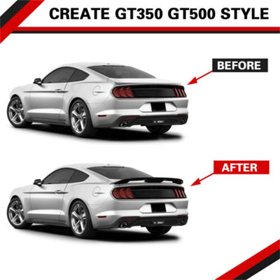 Becquet Ford Mustang GT Style Coupé 2015-2023 - vue de profil 2 - Becquet Voiture