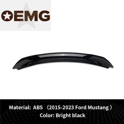 Becquet Ford Mustang GT500 GT350 2015-2023 Bright Black - en situation - Becquet Voiture