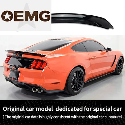 Becquet Ford Mustang GT500 GT350 2015-2023 Bright Black - packshot studio - Becquet Voiture