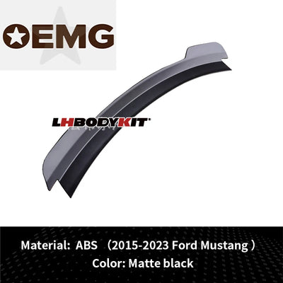 Becquet Ford Mustang GT500 GT350 2015-2023 Bright Black - vue rapprochée - Becquet Voiture