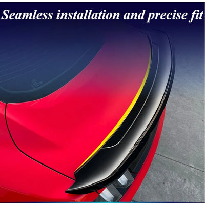 Becquet Ford Mustang MK6 2015-2022 Carbone - installé sur véhicule - Becquet Voiture