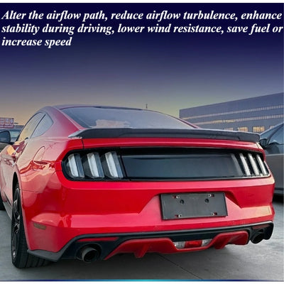 Becquet Ford Mustang MK6 2015-2022 Carbone - packshot studio - Becquet Voiture