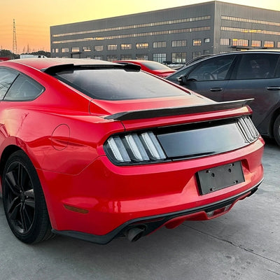Becquet Ford Mustang MK6 2015-2022 Carbone - vue arrière - Becquet Voiture