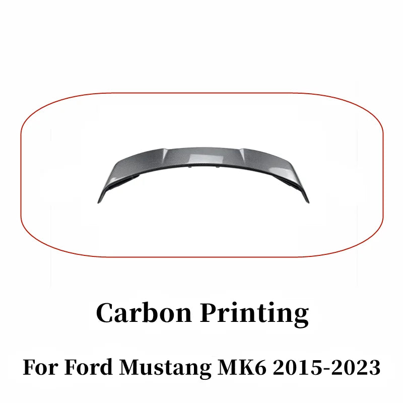 Becquet Ford Mustang MK6 Trunk Carbone 2015-2023 - packshot studio 2 - Becquet Voiture
