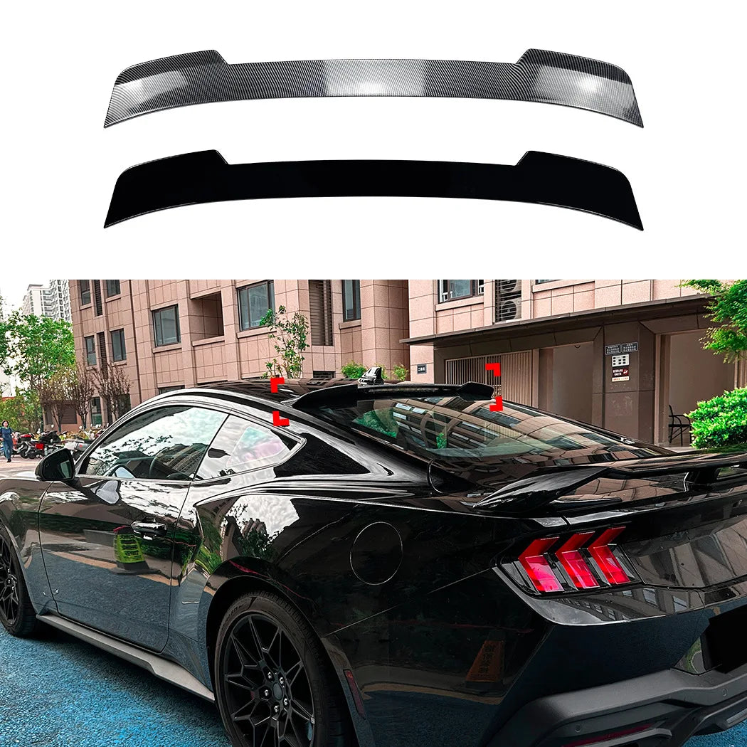 Becquet Ford Mustang MK7 2024-2025 Trunk Roof Sport - détail du montage - Becquet Voiture