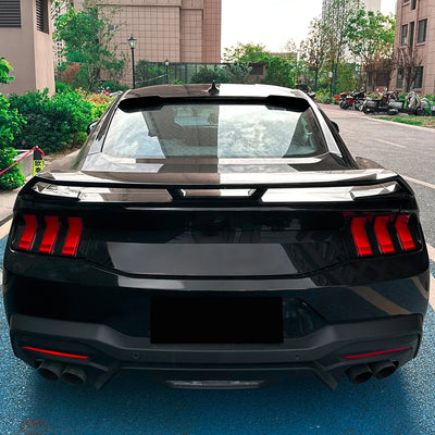 Becquet Ford Mustang MK7 2024-2025 Trunk Roof Sport - vue de dessus - Becquet Voiture