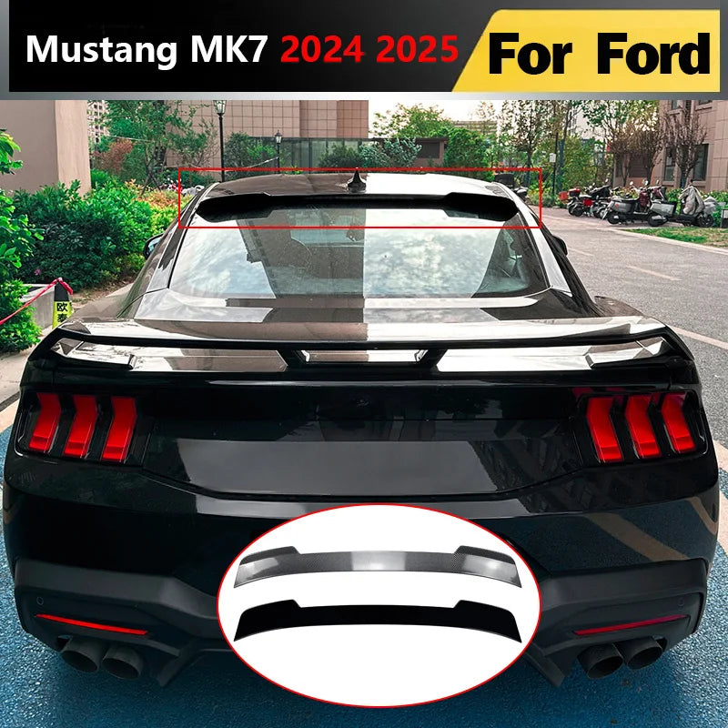 Becquet Ford Mustang MK7 2024-2025 Trunk Roof Sport - vue de face - Becquet Voiture