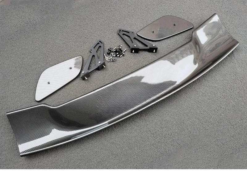 Universeller GT-Racing-Spoiler für Limousinen, 145 cm, ABS - Seitenansicht 2 - Becquet Voiture
