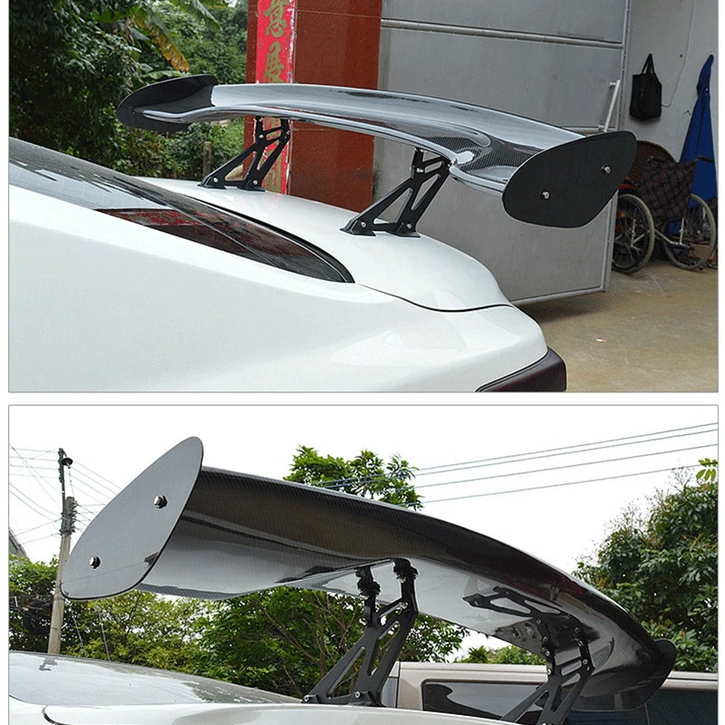 Universeller GT-Racing-Spoiler für Limousinen, 145 cm, ABS - Nahansicht - Becquet Voiture