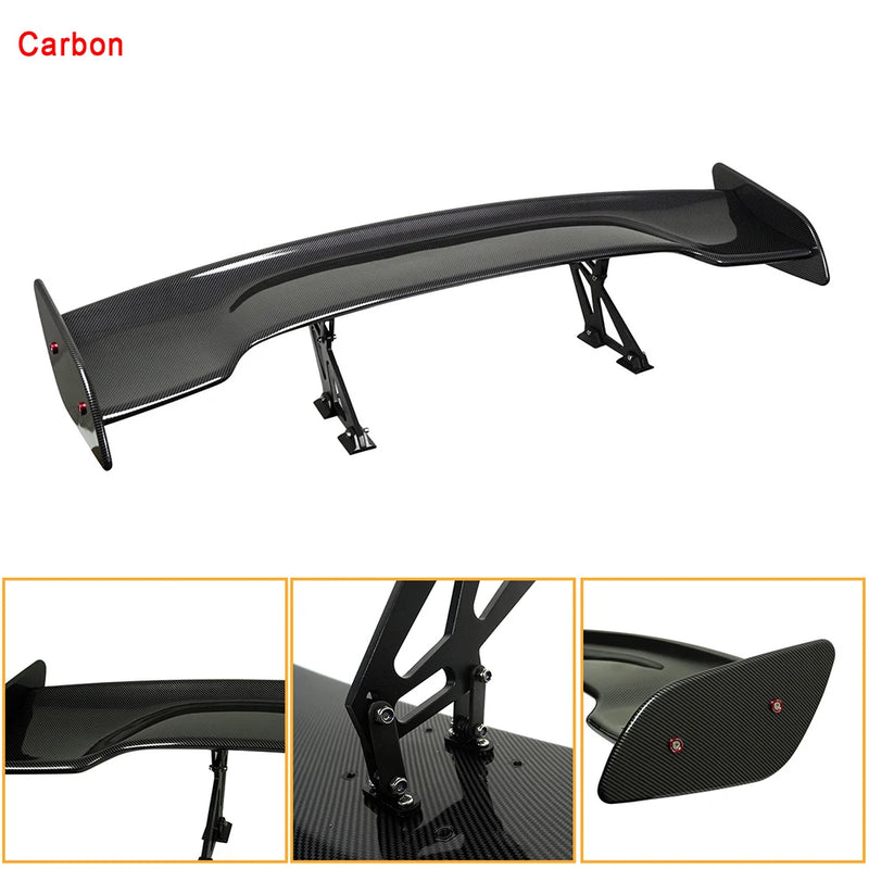 Becquet GT Universel Carbone 145cm Sport Tuning - vue de dessus - Becquet Voiture