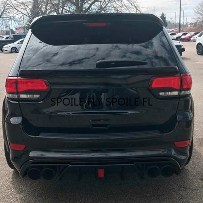 Becquet Jeep Grand Cherokee 2013-2020 Toit Central - vue de face 2 - Becquet Voiture