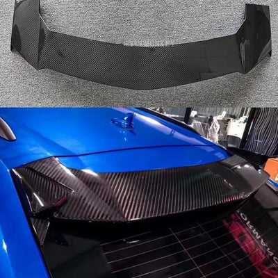 Becquet Lamborghini URUS Fibre de Carbone - vue de dessus - Becquet Voiture