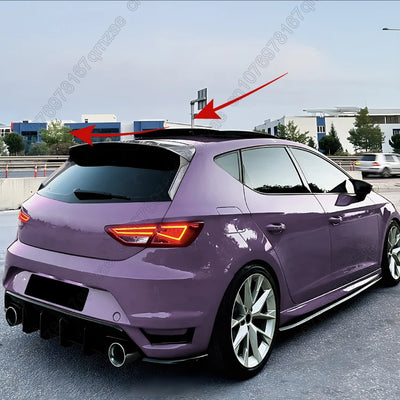 Becquet Latéral Seat Leon 5F FR MK3 5 Portes 2013-2019 - vue arrière - Becquet Voiture