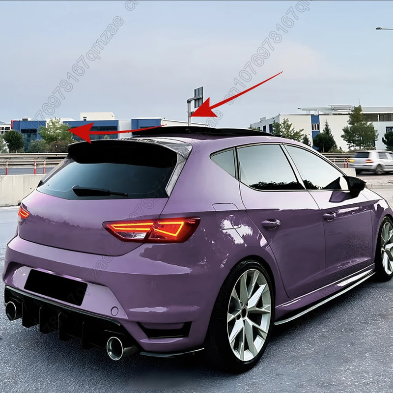 Side Skirt Seat Leon 5F FR MK3 5-Door 2013-2019 - rear view - Becquet Voiture