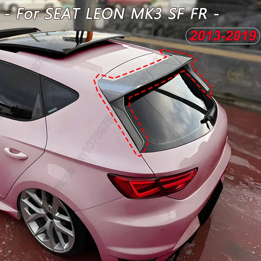 Becquet Latéral Seat Leon 5F FR MK3 5 Portes 2013-2019 - vue de face - Becquet Voiture