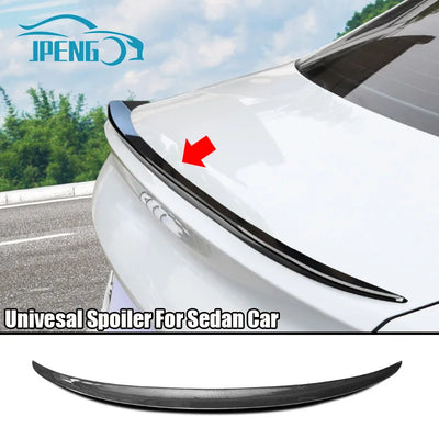 Becquet Lèvre Universel 121cm Berline BMW Audi Mercedes - vue de face - Becquet Voiture