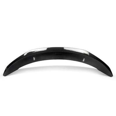 Becquet Look Carbone Tesla Model 3 V Style Ducktail 2017-2022 - vue de dessus 2 - Becquet Voiture