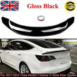 Becquet Look Carbone Tesla Model 3 V Style Ducktail 2017-2022
