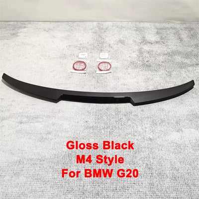 Becquet M4 BMW Série 3 G20 320i 330i M340i 2019-2023 - vue de dessus 2 - Becquet Voiture