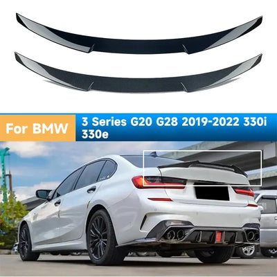 Becquet M4 BMW Série 3 G20 G28 330i 330e 2019-2022 - vue de face - Becquet Voiture