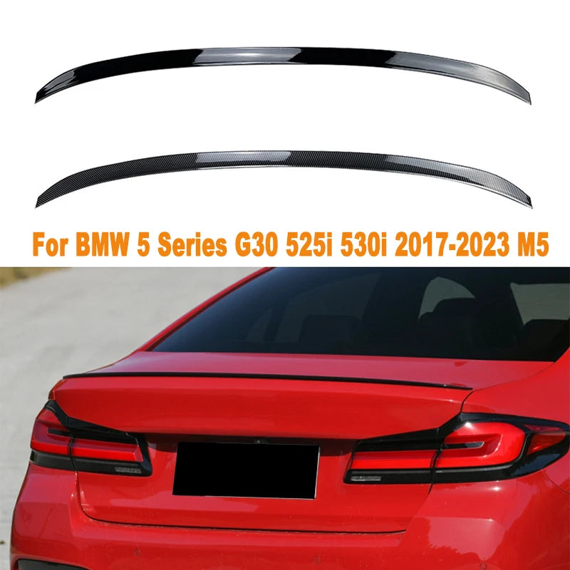 Becquet M5 BMW Série 5 G30 525i 530i Hatchback 2017-2023 - vue de face - Becquet Voiture
